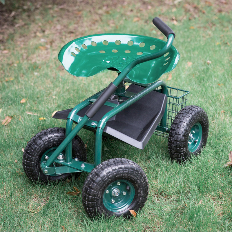 Kinbor Rolling Garden Cart & Reviews Wayfair